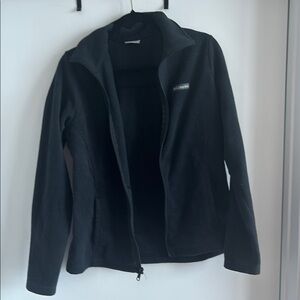 Columbia Size M Black Fleece Jacket